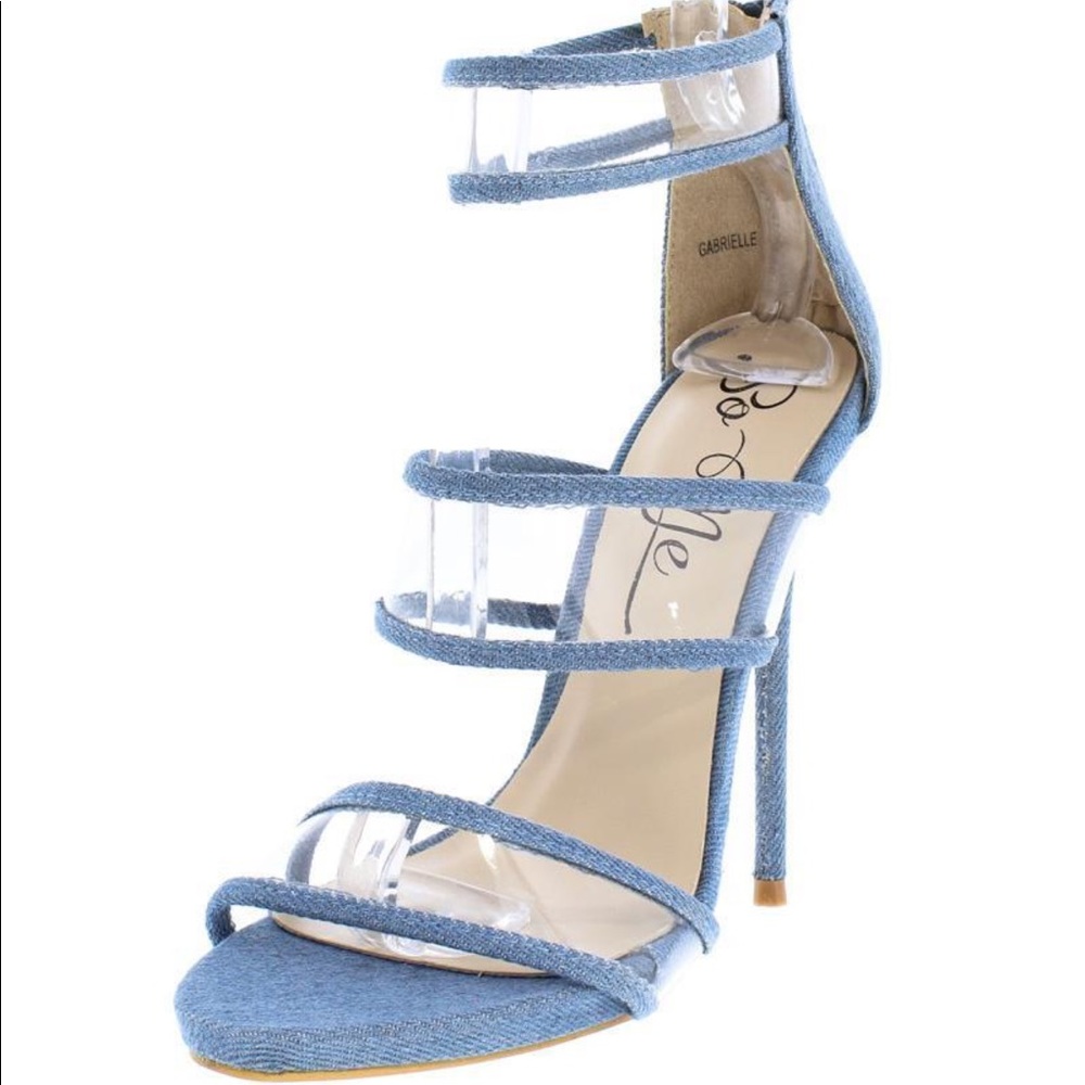 Denim Jean Heels - Picture 6 of 8